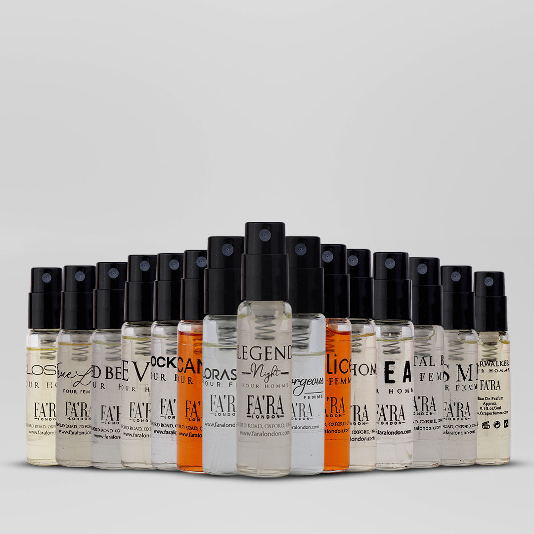 FARA London - Full Range Tester Bundle 3ml x 16