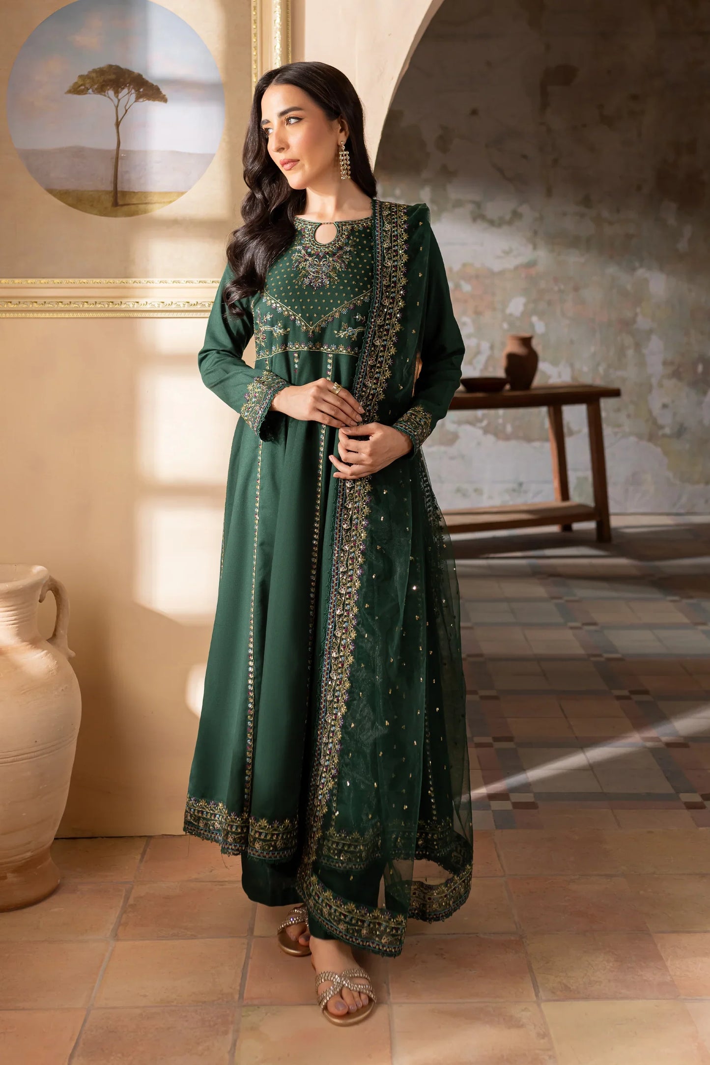 Best Selling - Mystic 3Pc Embroidered Dress