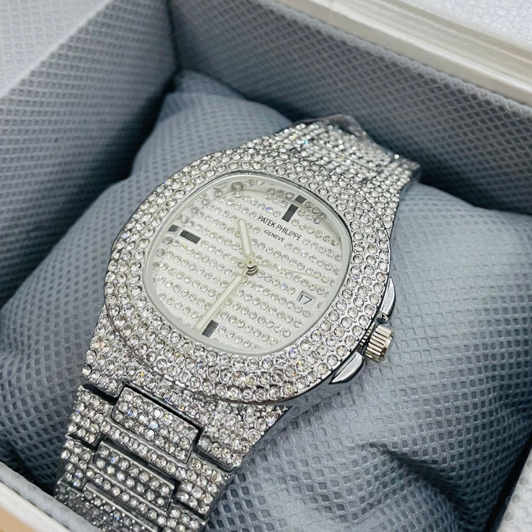 Pkp Iced Out - Silver