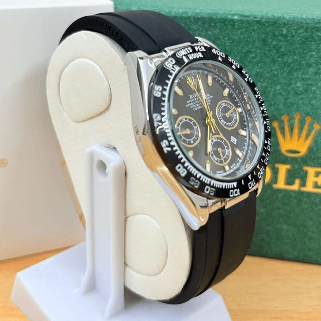 RLX Daytona - 38mm - Black Gold Dial - Mens Watch