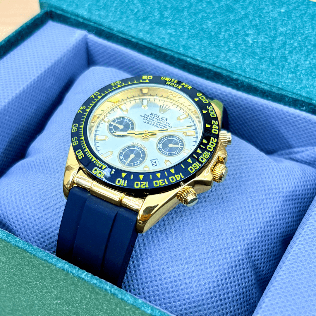 RLX Daytona - 38mm - Gold Black Frost - Mens Watch