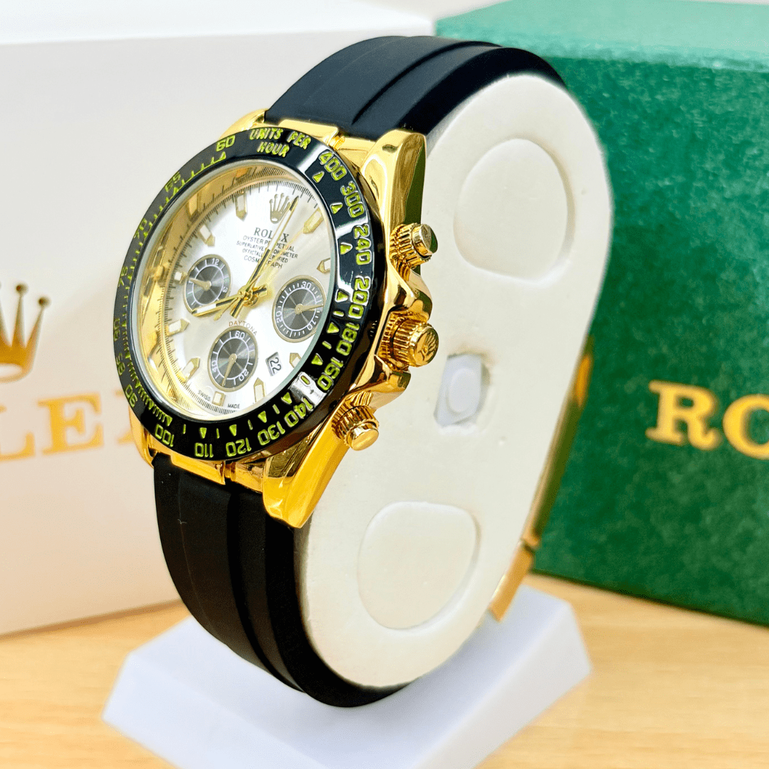RLX Daytona - 38mm - Gold Black Frost - Mens Watch