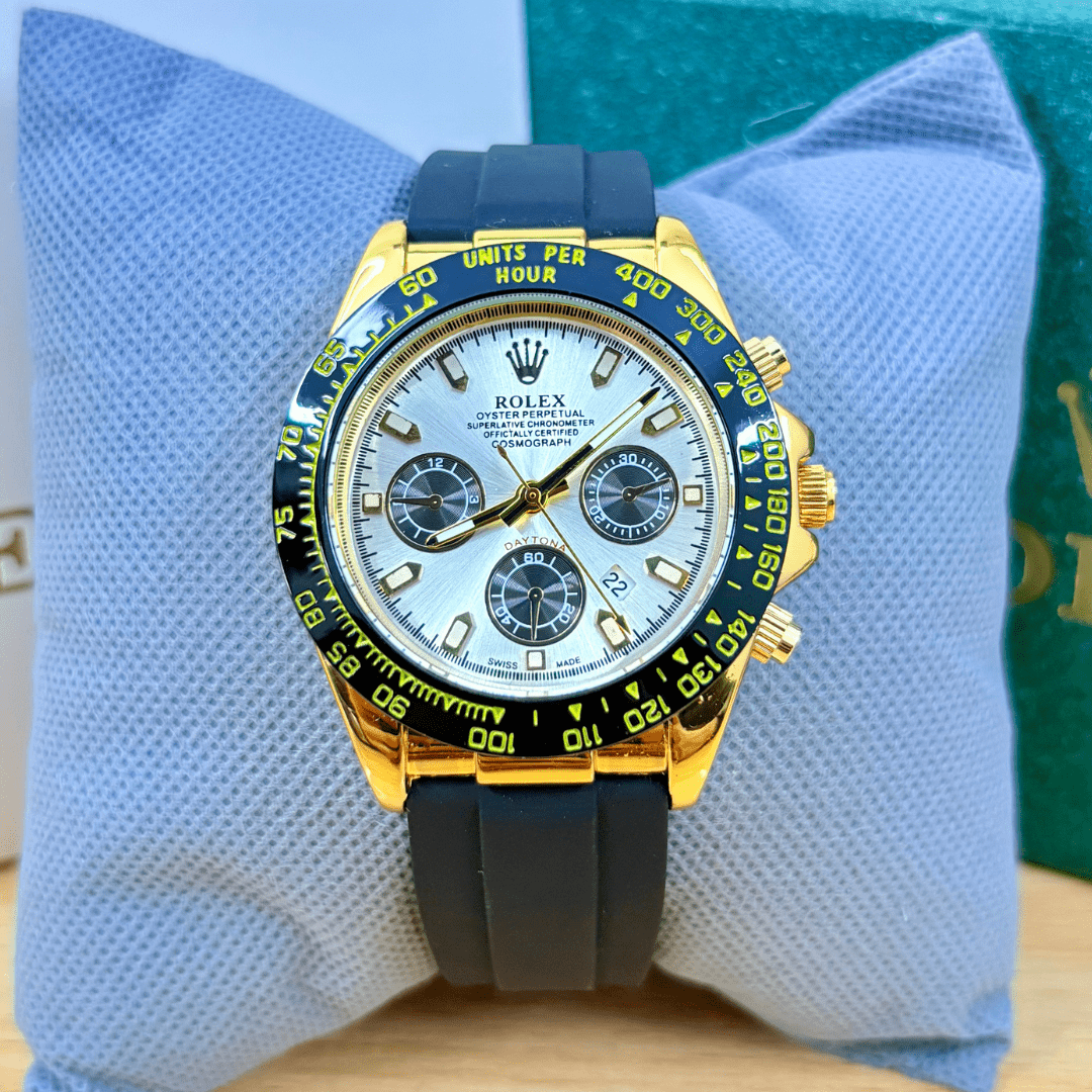 RLX Daytona - 38mm - Gold Black Frost - Mens Watch