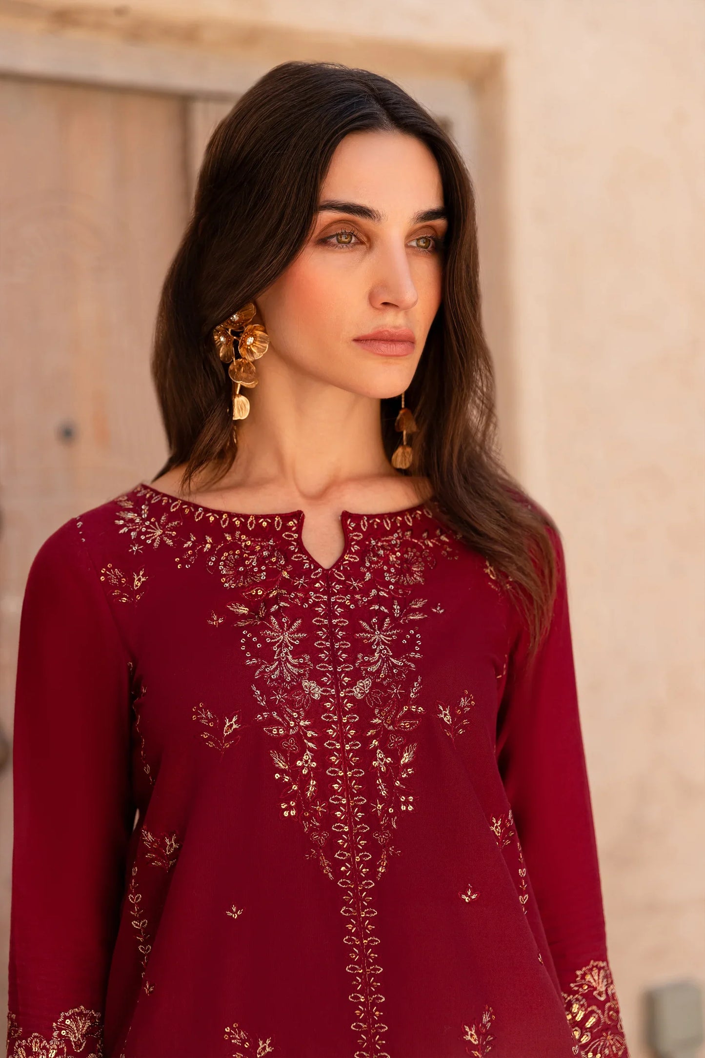 Best Selling - Zyra 3Pc Embroidered Dress