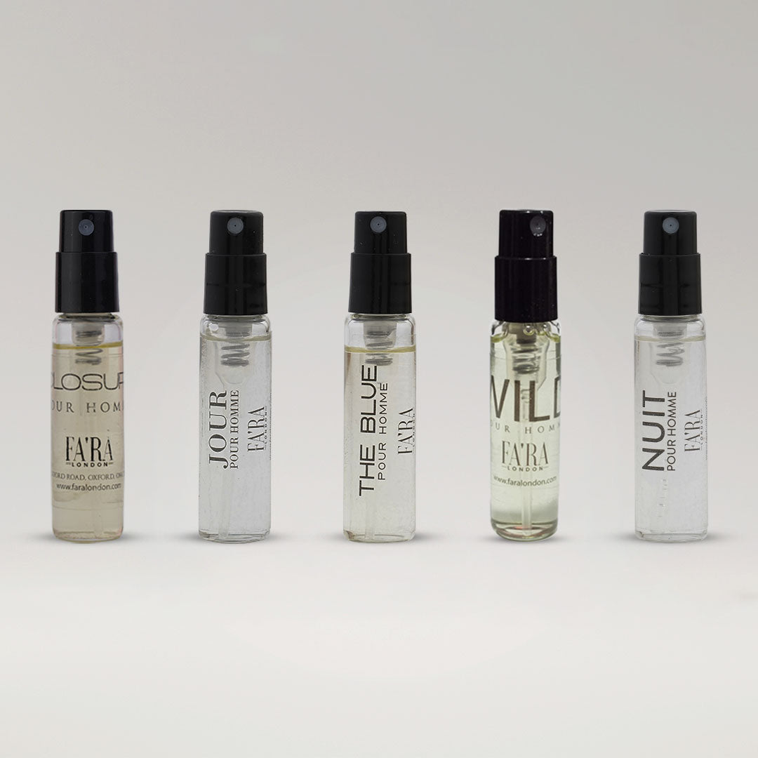 FARA London - Top Seller Men Tester 3ml x 5