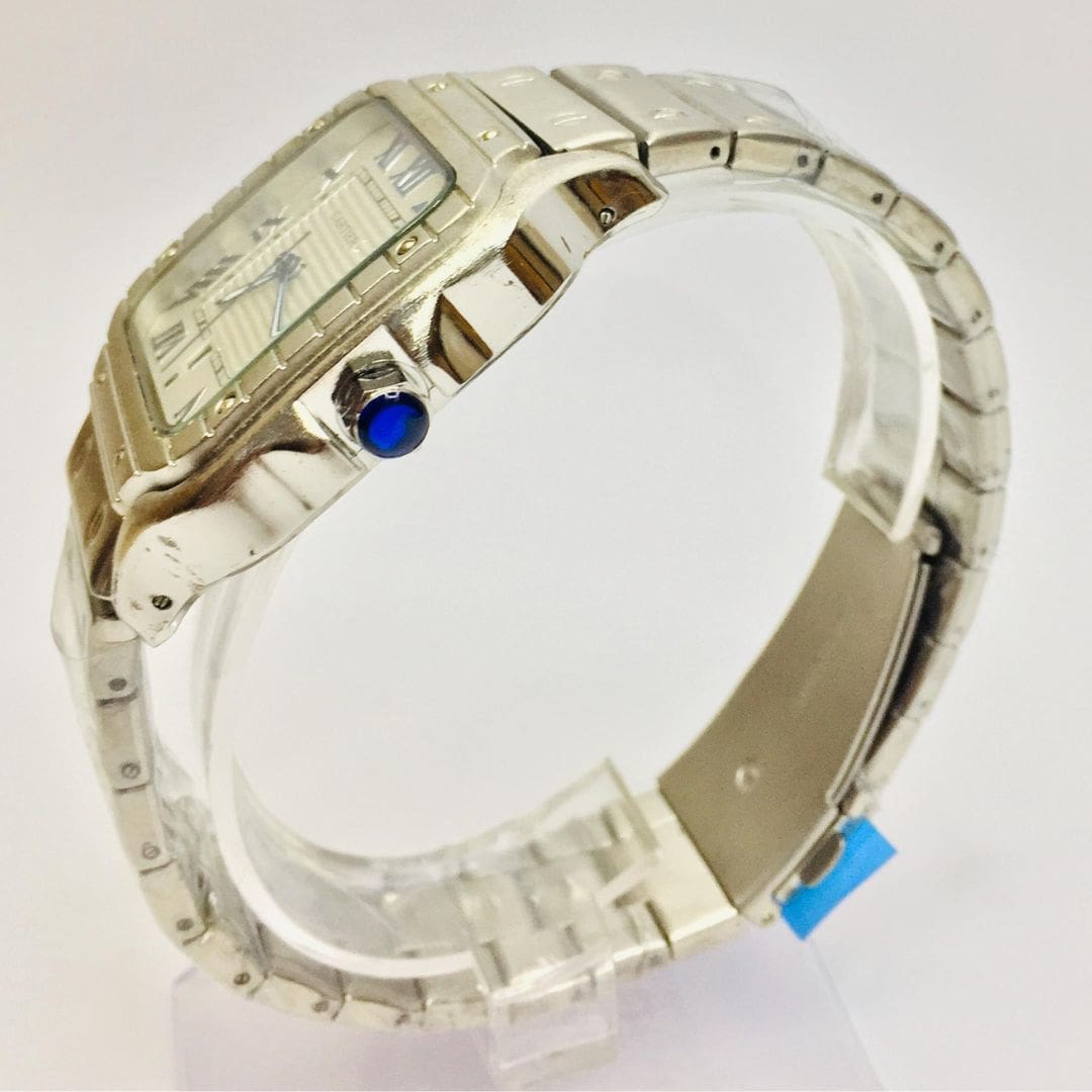 Cartier - Stainless Steel - 40mm - Silver Chain