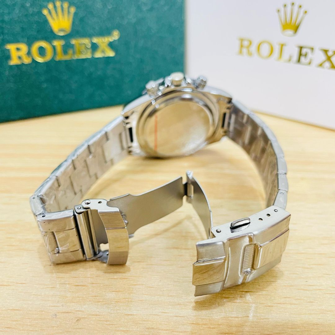 Rlx Daytona - Oyster Chain - Silver