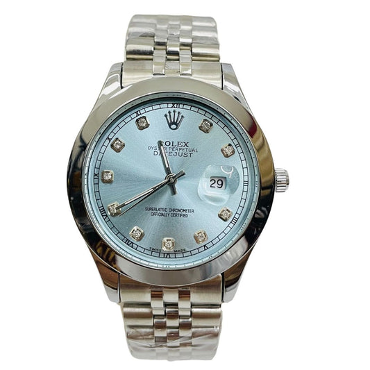 Rlx DateJust - 40mm - Stainless Steel - Tiffany