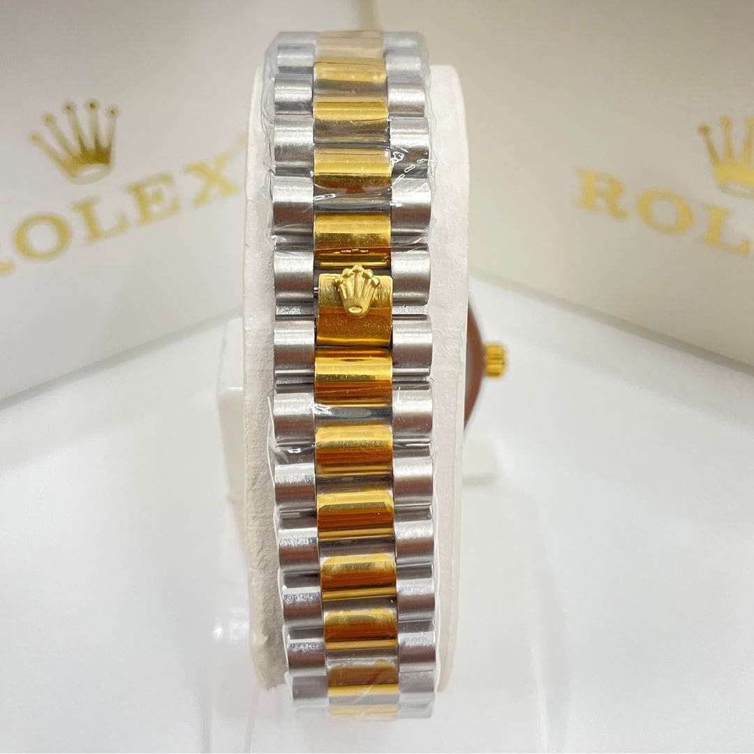 Rlx - Stainless Steel - 40mm - Gold Two Tone