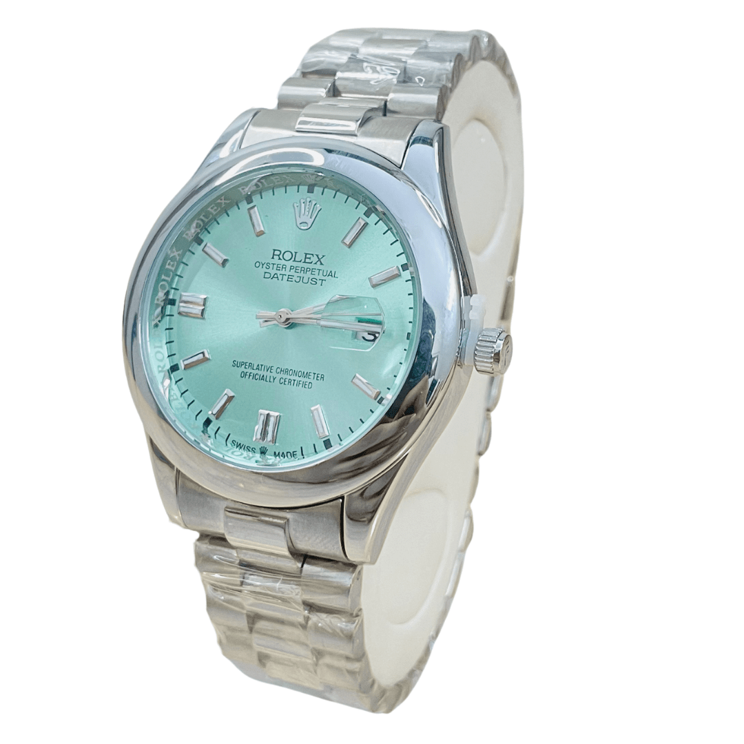 RLX Oyster - Stainless Steel - Sea Green